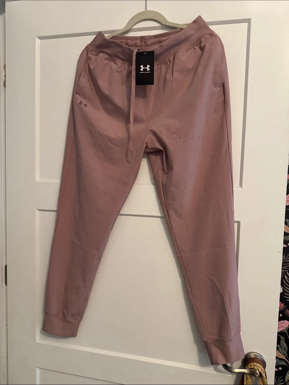 Under Armour Men’s Dusty Rose Performance Joggers